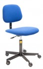 OEM PR - ESD židle Basic StaticTec, kolečka, modrá